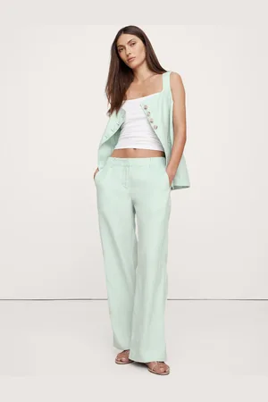 Banana Republic The Everyday Wide-Leg Linen Trousersxsmall