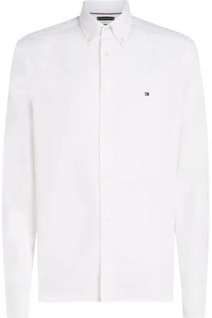 Tommy Hilfiger Slim 100% Bomuld Flex Dobby SkjorterMiddel
