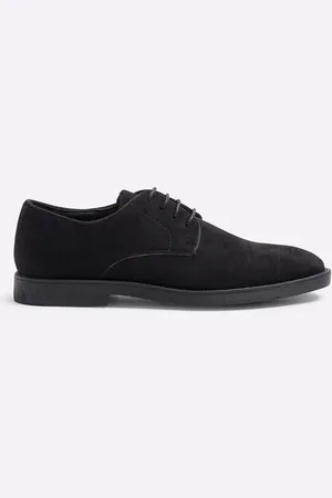 River Island Micro Fiber Derby Sko