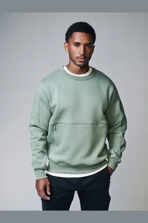 Next Utility Blue Sweat TopL