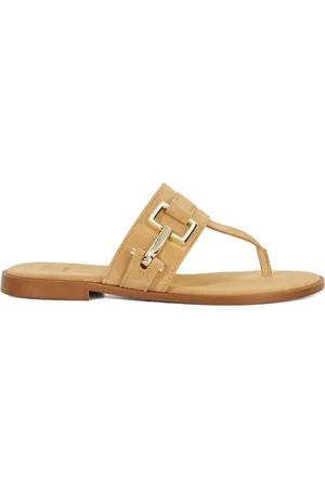 Dune Lotica Suede Toe Post Flat Sandalseu38