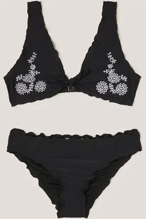 Monsoon Embroidered Frill Bikinis Set146152cm