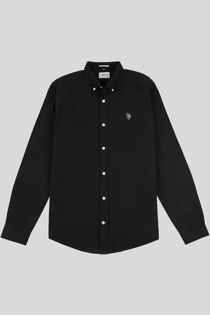 U.S. Polo Assn. U. S. Polo Assn. Mens Peached 100% Cotton Oxford ShirtX-Large