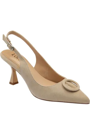 Lotus Slingback Suede Court Shoeseu355