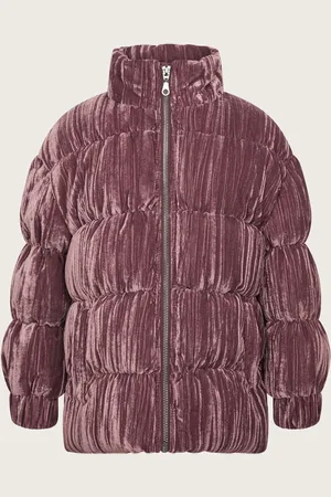 Monsoon Crushed Velvet Puffer Jacket14 - 15 år (164 - 170cm)