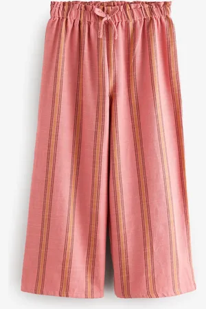 Next Stripe Wide Leg Trousers (3-16yrs)11 år (146cm)