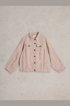 White Stuff Camille 100% Linen Jacket