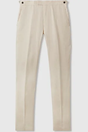 Reiss Kin Hør Tilspidsede bukser Slim Fit 32