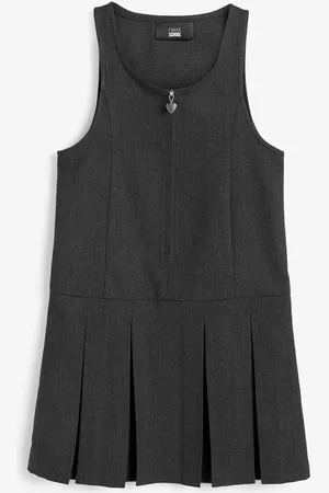 Next Zip Front School Pinafore (3-14år)6 år slank (116cm)