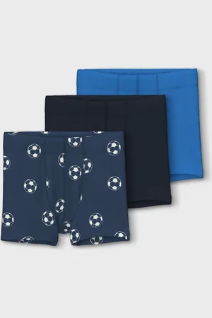 NAME IT Football Boxers 3 Pack1.5 - 2 år (86 - 92cm)