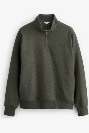 Next Jersey Cotton Rich Quarter Zip Sweatshirt5XL