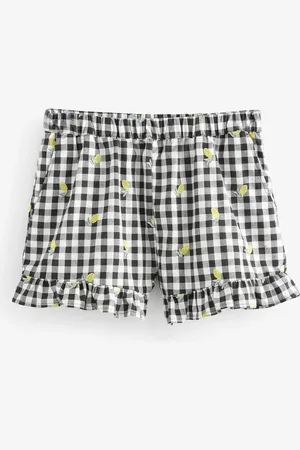 Next 100% Cotton Embroidered Gingham Boy Shorts42