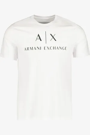 Armani Exchange Logo 100% Cotton T-ShirtXXL