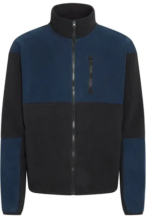Blend Colour Block Zip Through Fleecesmall