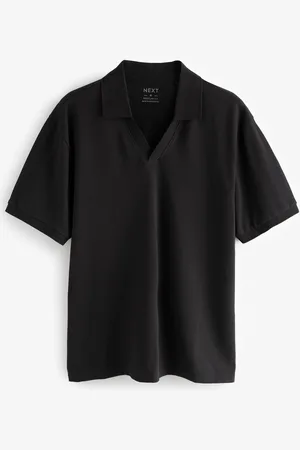 Next Kortærmet Cuban Collar Pique Polo ShirtXS