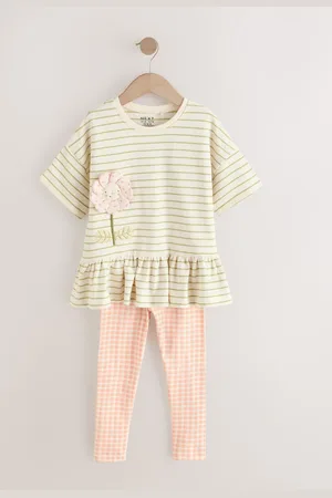 Next Short Sleeve T-Shirt and Leggings Set (3mths-7yrs)7480cm