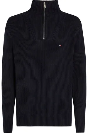 Tommy Hilfiger Chunky Cotton Ribbed Nautical TrøjeM