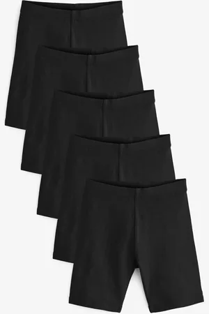 Next 5 Pack Cotton Rich Stræk cykelshorts (3-16år)4 år (104cm)