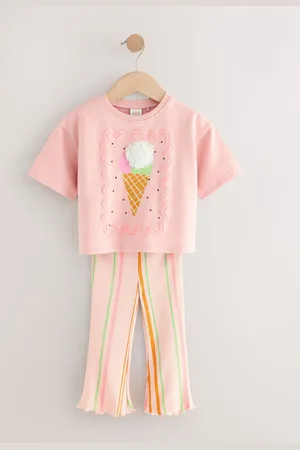 Next Top & Flare Leggings-sæt (3mdr.-7år)6874cm