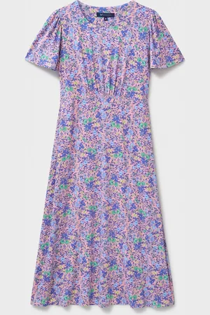 J.Crew Company Jenna Floral Flutter Jersey Dress38