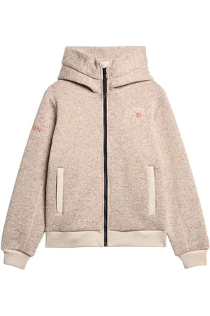 Superdry Hooded Bonded Knit Bomber JacketXL
