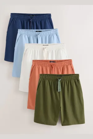 Next Regular Fit letvægtsshorts 5 PakkeMiddel