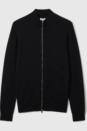 Reiss Hampshire Merino Wool Højhalset CardiganXL