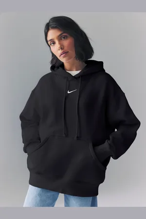 Nike Sportstøj Phoenix Fleece Oversized Mini Swoosh Pullover HættetrøjeXL