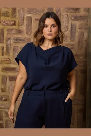 Live Unlimited London Curve Cowl Neck Top40