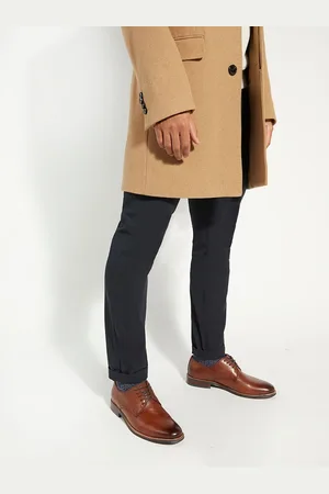 Dune Stanleyy Soft Leather Gibson Shoes