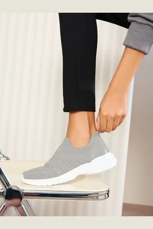 Friends Like These Flat Slip On Knitted Comfort Trainerseu37