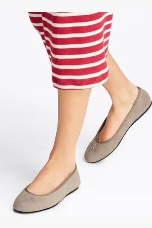Tommy Hilfiger Suede Ballerinas With Hardwareeu37