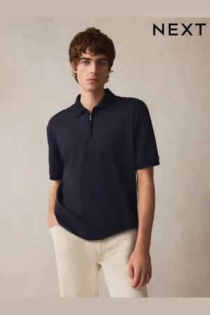 Next 100% Bomuld Kortærmet Smart Krave Polo ShirtXS