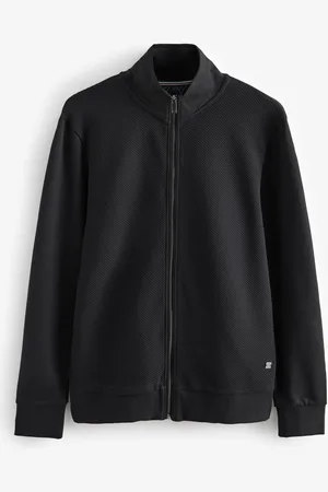 Next Quarter Zip Textured Funnel SweatshirtXL