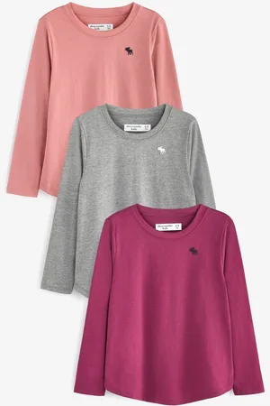 Abercrombie & Fitch Multi-tre-pakke Langærmet T-shirts15 - 16 år (170 - 176cm)