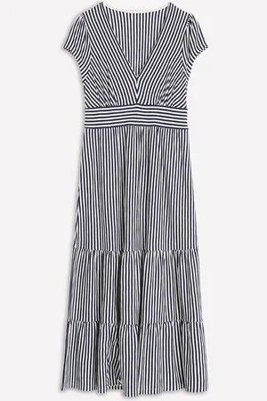 Boden Elara Tiered Jersey Midi Dress42