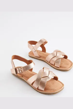Next Lædervævede sandaler