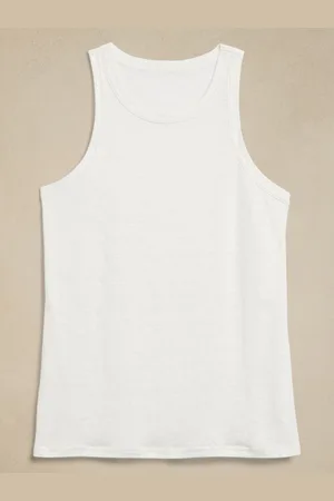 Banana Republic 100% Hør Racer Vest TopS