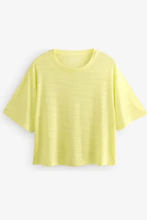 Next Aktiv Rund hals Letvægts Boxy T-shirtSmall