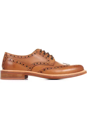 JONES BOOTMAKER Bushwick Goodyear Welted Leather Brogues
