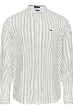 Tommy Hilfiger Hør Mix Stribet SkjorterX-Small