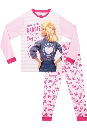 Character Barbie AOP Long Sleeve Pyjama Set3 - 4 år (98 - 104cm)