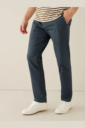 Next Bæltede bløde chinobukser med tryk34W x 33L (UK 34 L)