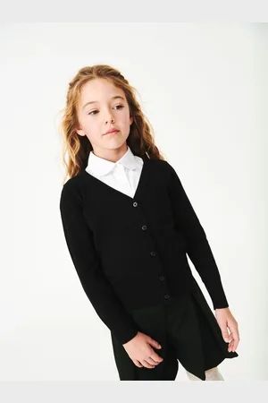Next Cotton Rich School V-hals Cardigan (3-16år)6 år (116cm)