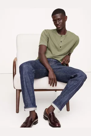Banana Republic Soft Wash Henleys T-shirtX-Large