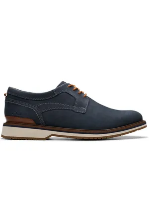 Clarks Nubuck Monahan Plain Shoes