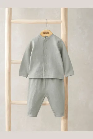 Mamas & Papas Blue Hot Air Balloon Bodysuit Joggers And Jacket Set50cm