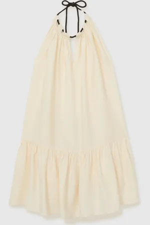Reiss Nina Halterneck Beach Cover-Up Swing Dressxsmall