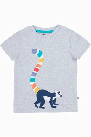Frugi Rød Carsen Applique T-shirt - Børne top7480cm