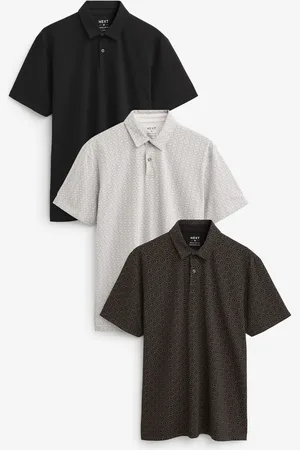 Next Kortærmet jersey poloskjorter 3 Pakke4XL
